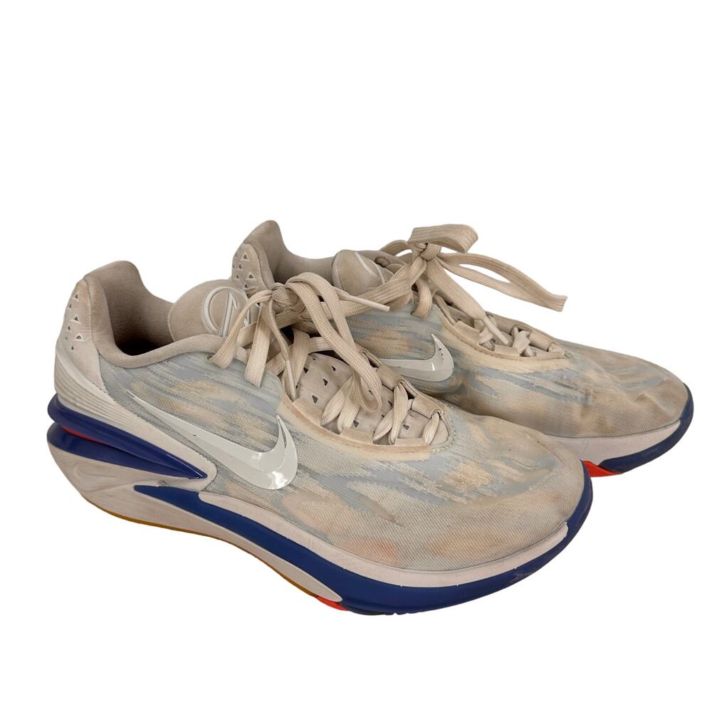 Nike Men's GT Cut 2 Summit White Blue Awaken Sneakers Size 7